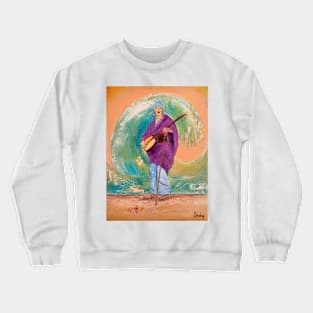 Japanese Musician. Songs of The Sea Crewneck Sweatshirt